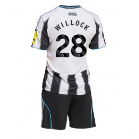 Dětské fotbalový komplet Newcastle United Joe Willock #28 Domácí košile 2025-26 Krátkým Rukávem